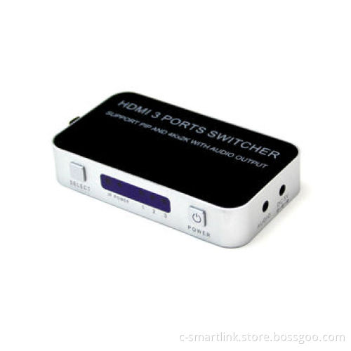 HDMI Switch/Supports 4-way Input HDMI Signal and Way Output HDMI Signal